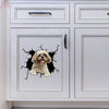 Shih Tzu Crack Decal For Rear Window Wiper Happy Sticker Designs Box Gift