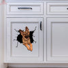 German Shepherd Crack Dad Decal Funny Jokes Kiss Cut Stickers Housewarming