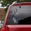 [sk0168-snf-hnd] Cats Tigers Animal cute Sticker Lover - Camellia Print