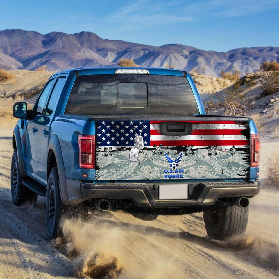 U.s.air Force truck Tailgate Decal Sticker Wrap Tailgate Wrap Decals For Trucks