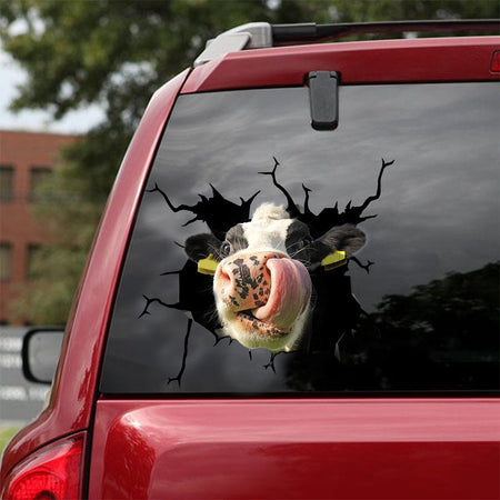 Funny Dairy Cow Dad Decal Nice Vinyl Graphics Gift Ideas For Girlfriend