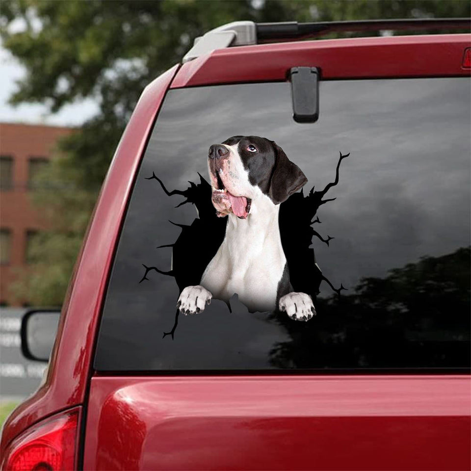 [da0932-snf-tnt]-great-dane-crack-car-sticker-dogs-lover