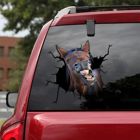 [sk1598-snf-tnt]-mustang-horse-crack-sticker-cattle-lover