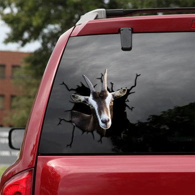 [sk1281-snf-tpa]-alpine-goat-crack-sticker-cattle-lover