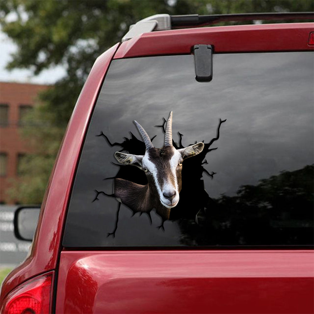 [sk1281-snf-tpa]-alpine-goat-crack-sticker-cattle-lover