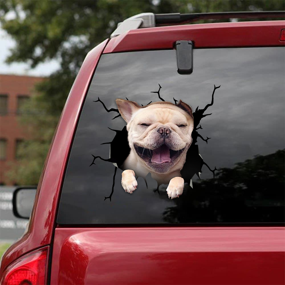[sk1343-snf-tpa]-french-bulldog-crack-sticker-dogs-lover