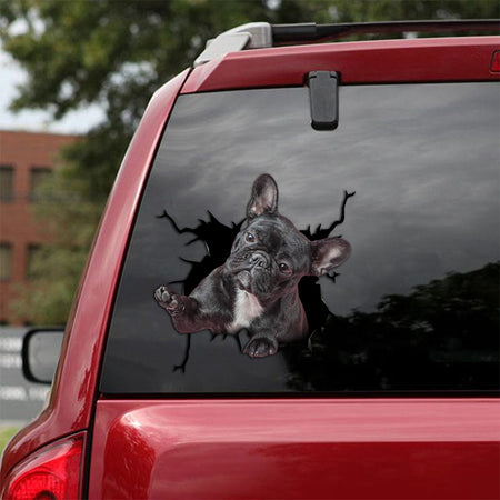 [th0106-snf-tpa]-french-bulldog-crack-car-sticker-dogs-lover