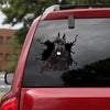 [th0583-snf-tpa]-schnauzer-crack-car-sticker-dogs-lover