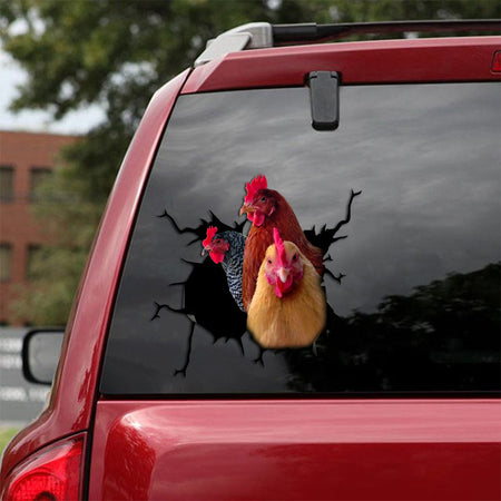 Chicken Crack Sticker For Car Lovely Custom Wall Decal Unique Birthday Gifts For Him