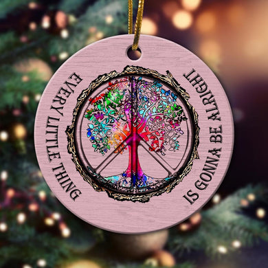 Bob Marley, Hippie, Celts Ornament, Christmas Ornament, Christmas Gift, Ceramic Circle Ornament
