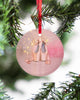 Ballet Gift Circle Ornament, Christmas Ornament, Christmas Gift