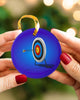 Archer Archery Icon Circle Ornament, Christmas Ornament, Christmas Gift