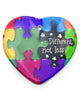 Autism Heart Ornament Heart Ornament, Christmas Ornament, Christmas Gift