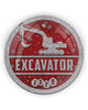 Excavator Christmas Round Ornament Circle Ornament, Christmas Ornament, Christmas Gift