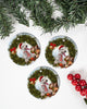 Bedlington Terrier Ringbell Gift For You Circle Ornament, Christmas Ornament, Christmas Gift