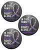 Epilepsy Awareness Circle Ornament Circle Ornament, Christmas Ornament, Christmas Gift