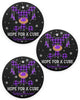 Epilepsy Awareness Circle Ornament Circle Ornament, Christmas Ornament, Christmas Gift