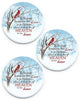 Because Someone We Love Is In Heaven Ornament Circle Ornament, Christmas Ornament, Christmas Gift