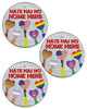 Hate Has No Home Here Christmas Ornament Circle Ornament, Christmas Ornament, Christmas Gift