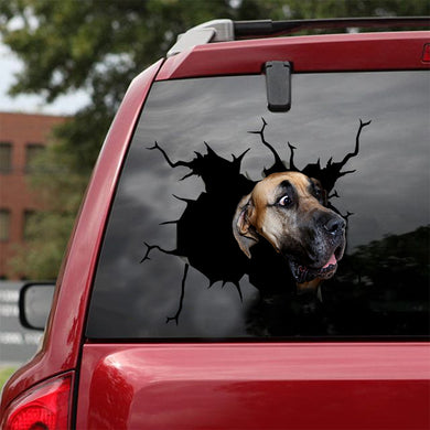 [sk1787-snf-tnt]-great-dane-crack-sticker-dogs-lover