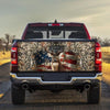 Deer American truck Tailgate Decal Sticker Wrap Mother's Day Father's Day Camping Hunting High Quality Gift Idea Tailgate Wrap Decals For Trucks