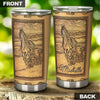 Camellia Personalized Viking Horse Metal Style Stainless Steel Tumbler - Double-Walled Insulation Travel Thermal Cup With Lid Gift For Birthday Horse Lover Barrel Racing