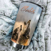 Camellia Personalized Daughter Believe In Yourself Motivational Quote Stainless Steel Tumbler - Double-Walled Insulation Travel Thermal Cup With Lid Mom Gift For Daughter
