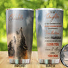 Camellia Personalized Daughter Believe In Yourself Motivational Quote Stainless Steel Tumbler - Double-Walled Insulation Travel Thermal Cup With Lid Mom Gift For Daughter