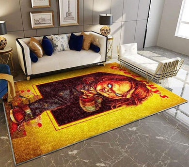 Chucky Child?��?��?��S Play Halloween Living Room Rug Carpet 2
