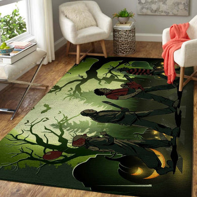 Micheal Myers Abbey Road Horror Halloween Living Room Rug Carpet