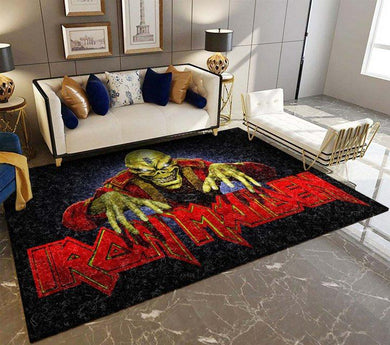 Iron Maiden Halloween Living Room Rug Carpet