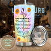 Camellia Personalized God That Is Who You Are Stainless Steel Tumbler- Double-Walled Insulation Travel Tharma Cup With Lid