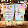 Camellia Personalized God That Is Who You Are Stainless Steel Tumbler- Double-Walled Insulation Travel Tharma Cup With Lid
