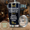 Camellia Personalized Black Women Faith God Loves Me - Double-Walled Insulation Vacumm Flask - Gift For Black Queen, International Women's Day, Hippie Girls