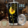 Camellia Personalized Horse To My Daughter You Are My Sunshine Stainless Steel Tumbler - Double-Walled Insulation Vacumm Flask - Gift For Horse Lovers, Cowgirls, Cowboys, Daughter