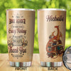 Camellia Personalized I'm A Book Reader Stainless Steel Tumbler - Double-Walled Insulation Vacumm Flask - Gift For Book Lovers, Nerd, International Book Day