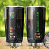 Camellia Personalized Pool Table Billiard Stainless Steel Tumbler-Double-Walled Insulated Gift For Golf Player 03