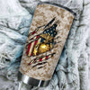 Camellia Personalized United States Marine Corps Stainless Steel Tumbler-Sweat-Proof Double Wall Travel Cup With Lid 05