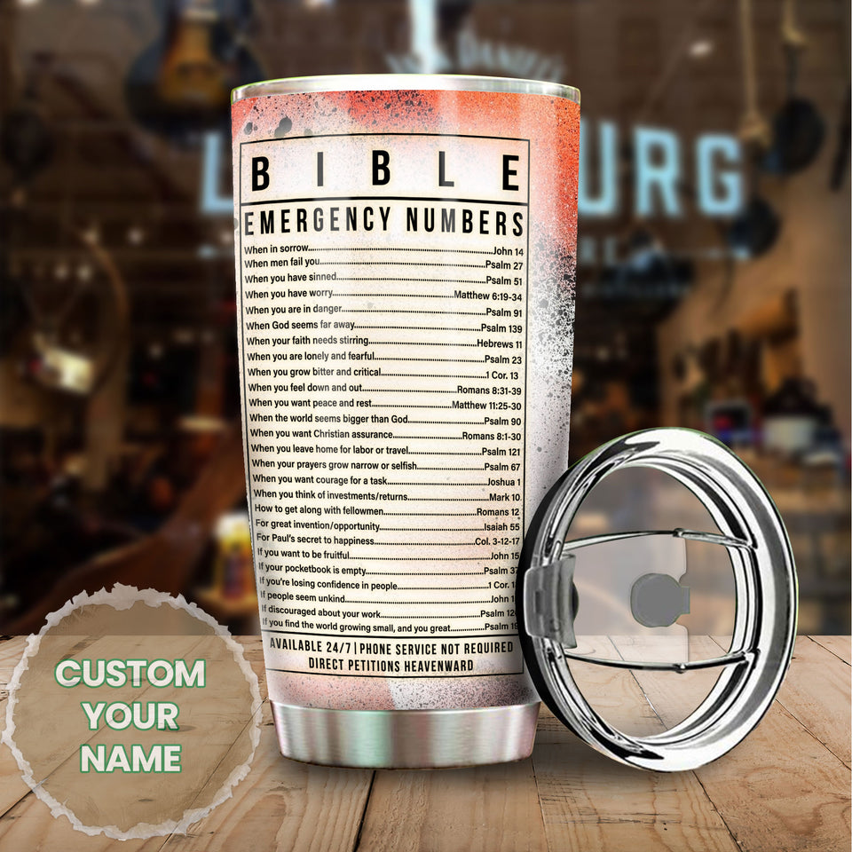Camellia Personalized Black Women Bible Stainless Steel Tumbler - Double-Walled Insulation Vacumm Flask - Gift For Black Queen, International Women's Day, Hippie Girls 05