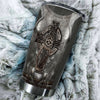 Camellia Persionalized Irish Armor Stainless Steel Tumbler - Customized Double - Walled Insulation Travel Thermal Cup With Lid