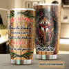 Camellia Personalized God That Is Who You Are  Chirstmas Stainless Steel Tumbler- Double-Walled Insulation Travel Tharma Cup With Lid