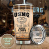 Camellia Personalized United States Marine Corps Stainless Steel Tumbler-Sweat-Proof Double Wall Travel Cup With Lid 04