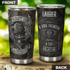 Camellia Personalized First In Last Out Stainless Steel Tumbler-Double-Walled Insulation Gift For Firefighter Fireman 04