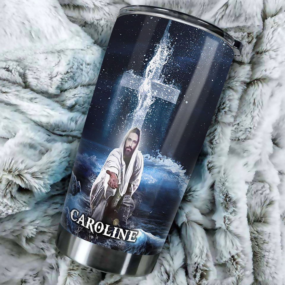 Camellia Personalized God That Is Who You Are  Stainless Steel Tumbler- Double-Walled Insulation Travel Tharma Cup With Lid
