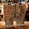 Camellia Personalized Horse Live Like Someone Left The Gate Open Stainless Steel Tumbler - Double-Walled Insulation Vacumm Flask - Gift For Horse Lovers, Cowgirls, Cowboys, Perfect Christmas Gift