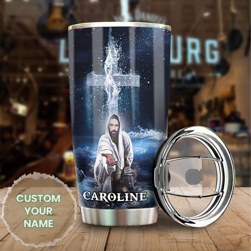 Camellia Personalized God That Is Who You Are  Stainless Steel Tumbler- Double-Walled Insulation Travel Tharma Cup With Lid