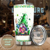 Camellia Personalized Hippie Gnomy Stainless Steel Tumbler-Double-Walled Insulation Travel Cup With Lid Gift For Chistmas 03