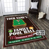 Personalized Family Pool Rug 05964