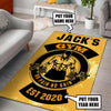 Personalized Gym No Pain No Gain Rug 06643