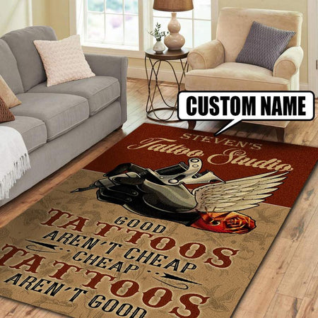 Personalized Tattoo Rug 07133